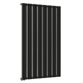 Стальной трубчатый радиатор отопления Empatiko Takt L1-952-2000 Coal Black