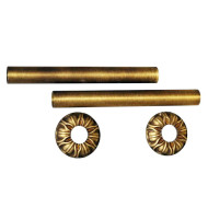 Комплект декоративных трубок и розеток D25,2/L160 мм RETROstyle латунь retro Комплект декоративных трубок и розеток D25,2/L160 мм RETROstyle латунь retro