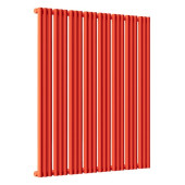 Стальной трубчатый радиатор отопления Empatiko Takt S1-952-1750 Scarlet Red
