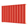 Стальной трубчатый радиатор отопления Empatiko Takt L1-1192-500 Scarlet Red