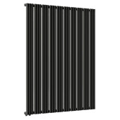 Стальной трубчатый радиатор отопления Empatiko Takt L1-1192-2000 Coal Black