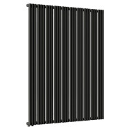 Стальной трубчатый радиатор отопления Empatiko Takt L1-1192-2000 Coal Black