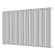 Стальной трубчатый радиатор отопления Empatiko Takt L1-1192-500 Cream Grey