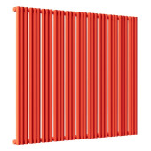 Стальной трубчатый радиатор отопления Empatiko Takt S1-1312-1750 Scarlet Red