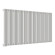 Стальной трубчатый радиатор отопления Empatiko Takt L1-1312-500 Cream Grey