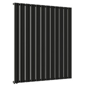 Стальной трубчатый радиатор отопления Empatiko Takt L1-1432-2000 Coal Black