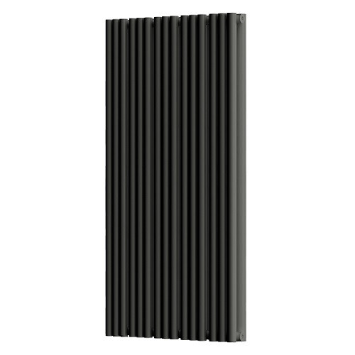 Стальной трубчатый радиатор отопления Empatiko Takt S2-592-1750 Coal Black  Стальной трубчатый радиатор отопления Empatiko Takt S2-592-1750 Coal Black