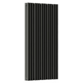 Стальной трубчатый радиатор отопления Empatiko Takt S2-592-1750 Coal Black  Стальной трубчатый радиатор отопления Empatiko Takt S2-592-1750 Coal Black
