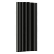 Стальной трубчатый радиатор отопления Empatiko Takt S2-592-1750 Coal Black  Стальной трубчатый радиатор отопления Empatiko Takt S2-592-1750 Coal Black
