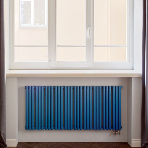 Стальной трубчатый радиатор отопления Empatiko Takt R1-1072-2000 Evening Blue Стальной трубчатый радиатор отопления Empatiko Takt R1-1072-2000 Evening Blue