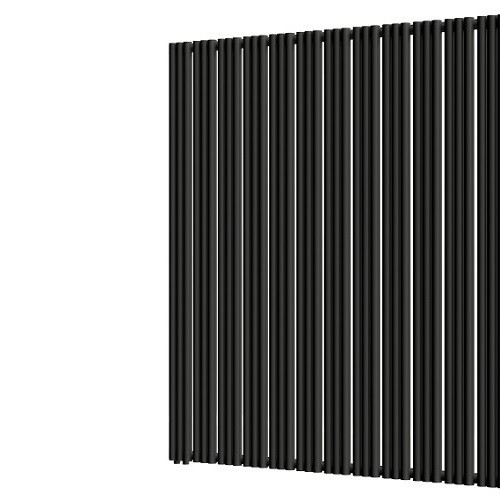 Стальной трубчатый радиатор отопления Empatiko Takt L1-1552-2000 Coal Black Стальной трубчатый радиатор отопления Empatiko Takt L1-1552-2000 Coal Black