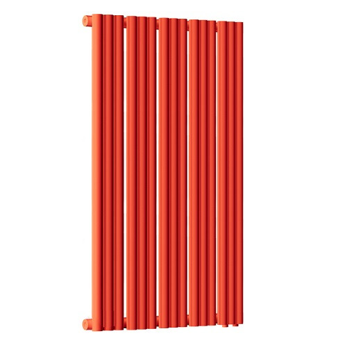 Стальной трубчатый радиатор отопления Empatiko Takt R1-592-1750 Scarlet Red