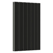 Стальной трубчатый радиатор отопления Empatiko Takt S2-832-1750 Coal Black  Стальной трубчатый радиатор отопления Empatiko Takt S2-832-1750 Coal Black