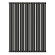 Стальной трубчатый радиатор отопления Empatiko Takt S2-832-1750 Coal Black 