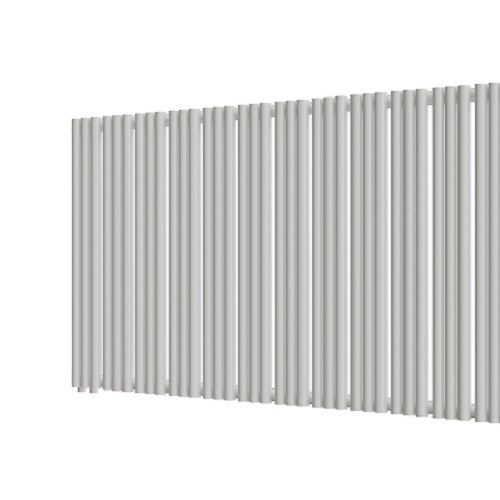 Стальной трубчатый радиатор отопления Empatiko Takt L1-1672-500 Cream Grey