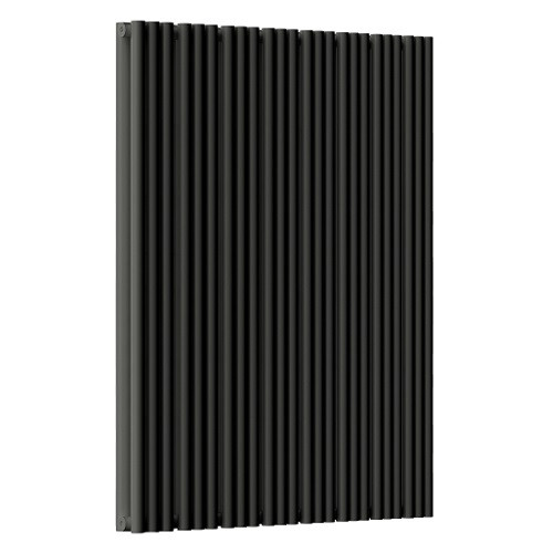 Стальной трубчатый радиатор отопления Empatiko Takt S2-952-1750 Coal Black