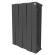 Биметаллический радиатор отопления Royal Thermo PianoForte 500 Noir Sable 6 секции 