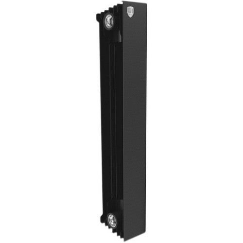 Биметаллический радиатор отопления Royal Thermo PianoForte 500 Noir Sable 6 секции  Биметаллический радиатор отопления Royal Thermo PianoForte 500 Noir Sable 6 секции
