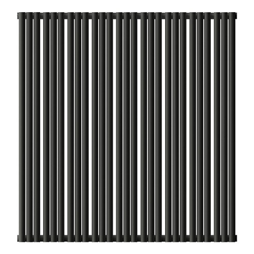Стальной трубчатый радиатор отопления Empatiko Takt S2-1072-1750 Coal Black