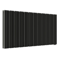 Стальной трубчатый радиатор отопления Empatiko Takt LR2-1672-500 Coal Black Стальной трубчатый радиатор отопления Empatiko Takt LR2-1672-500 Coal Black