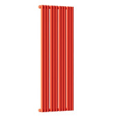 Стальной трубчатый радиатор отопления Empatiko Takt S1-472-2000 Scarlet Red Стальной трубчатый радиатор отопления Empatiko Takt S1-472-2000 Scarlet Red