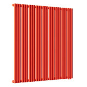 Стальной трубчатый радиатор отопления Empatiko Takt R1-1072-1750 Scarlet Red