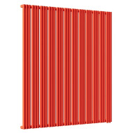 Стальной трубчатый радиатор отопления Empatiko Takt R1-1432-2000 Scarlet Red
