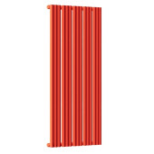 Стальной трубчатый радиатор отопления Empatiko Takt S1-592-2000 Scarlet Red Стальной трубчатый радиатор отопления Empatiko Takt S1-592-2000 Scarlet Red