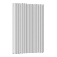 Стальной трубчатый радиатор отопления Empatiko Takt LR2-592-500 Silk White Стальной трубчатый радиатор отопления Empatiko Takt LR2-592-500 Silk White