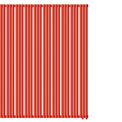 Стальной трубчатый радиатор отопления Empatiko Takt R1-1552-2000 Scarlet Red Стальной трубчатый радиатор отопления Empatiko Takt R1-1552-2000 Scarlet Red