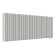 Стальной трубчатый радиатор отопления Empatiko Takt LR2-1072-300 Cream Grey