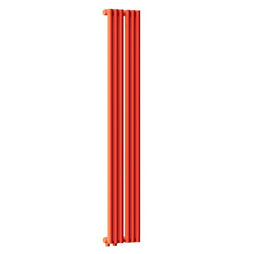 Стальной трубчатый радиатор отопления Empatiko Takt L1-232-2000 Scarlet Red
