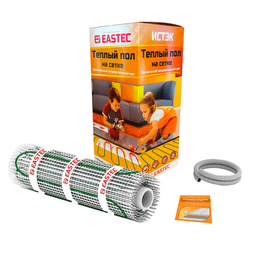 Электрический тёплый пол (мат) под плитку EASTEC ECM - 3,0