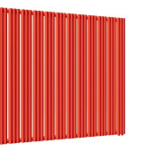 Стальной трубчатый радиатор отопления Empatiko Takt R1-1552-1750 Scarlet Red