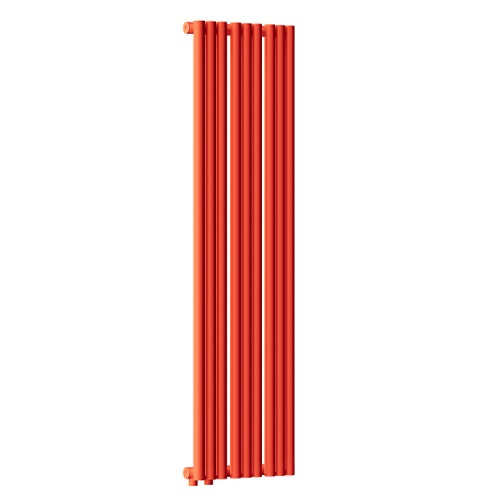Стальной трубчатый радиатор отопления Empatiko Takt L1-352-2000 Scarlet Red