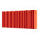 Стальной трубчатый радиатор отопления Empatiko Takt S2-832-200 Scarlet Red
