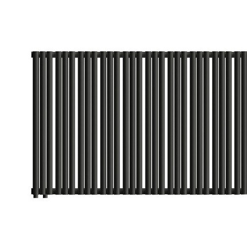 Стальной трубчатый радиатор отопления Empatiko Takt LR2-1312-500 Coal Black Стальной трубчатый радиатор отопления Empatiko Takt LR2-1312-500 Coal Black