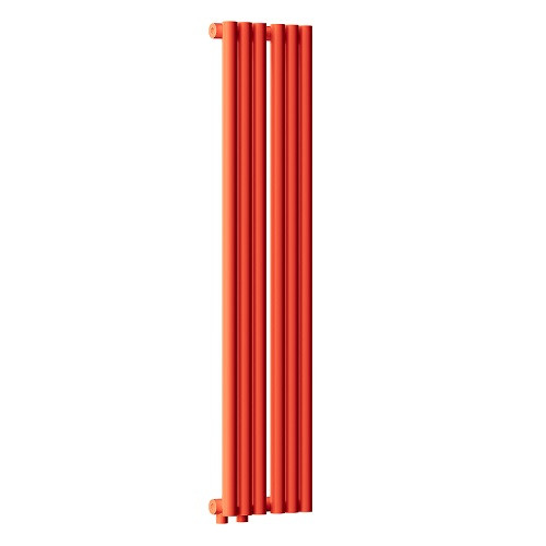 Стальной трубчатый радиатор отопления Empatiko Takt L1-232-1750 Scarlet Red