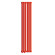 Стальной трубчатый радиатор отопления Empatiko Takt L1-232-1750 Scarlet Red