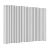 Стальной трубчатый радиатор отопления Empatiko Takt LR2-1072-500 Silk White