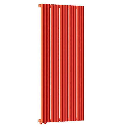 Стальной трубчатый радиатор отопления Empatiko Takt L1-592-2000 Scarlet Red