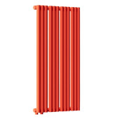 Стальной трубчатый радиатор отопления Empatiko Takt L1-472-1750 Scarlet Red