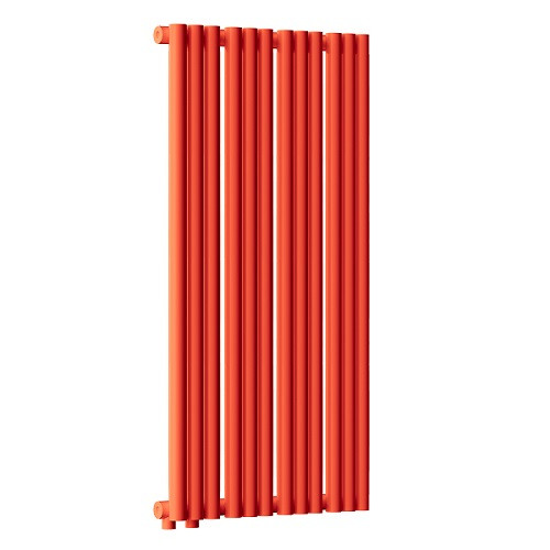 Стальной трубчатый радиатор отопления Empatiko Takt L1-472-1750 Scarlet Red