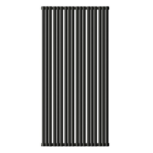 Стальной трубчатый радиатор отопления Empatiko Takt S2-712-2000 Coal Black