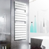 Водяной полотенцесушитель Lazzarini Pieve Palermo белый прямой 1213х500 Водяной полотенцесушитель Lazzarini Pieve Palermo белый прямой 1213х500