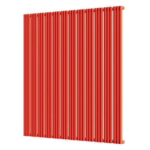 Стальной трубчатый радиатор отопления Empatiko Takt S1-1432-2000 Scarlet Red