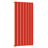Стальной трубчатый радиатор отопления Empatiko Takt L1-832-2000 Scarlet Red