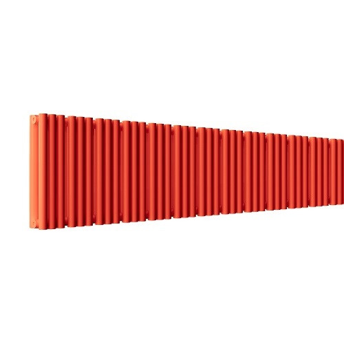 Стальной трубчатый радиатор отопления Empatiko Takt S2-1912-200 Scarlet Red