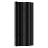 Стальной трубчатый радиатор отопления Empatiko Takt S2-832-2000 Coal Black