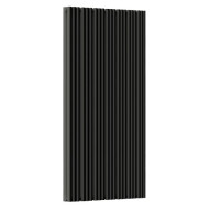 Стальной трубчатый радиатор отопления Empatiko Takt S2-832-2000 Coal Black